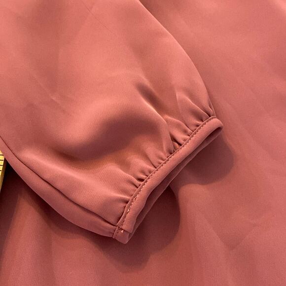 Amanda Uprichard Shift Jacket Dress Dusty Rose Size Small - Picture 9 of 10